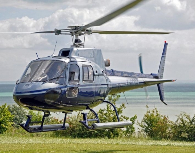  Flight over the Loire Atlantique by helicopter 